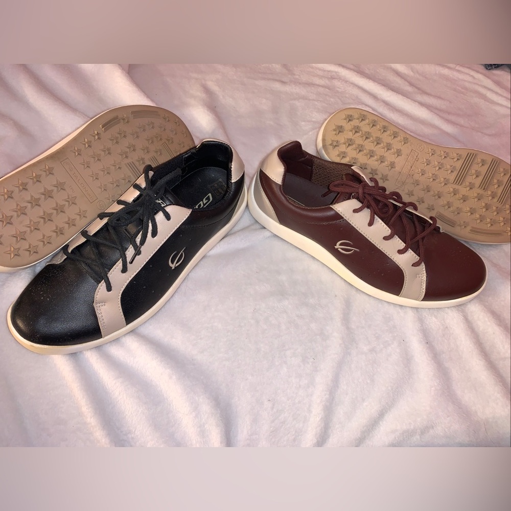 2 pairs of Size 8 Gobe golf shoes